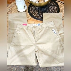 Old Navy Women's Khaki Straight Leg Pants